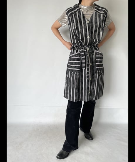 europe vintage  dot dress