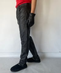 Europe vintage Leather Pants