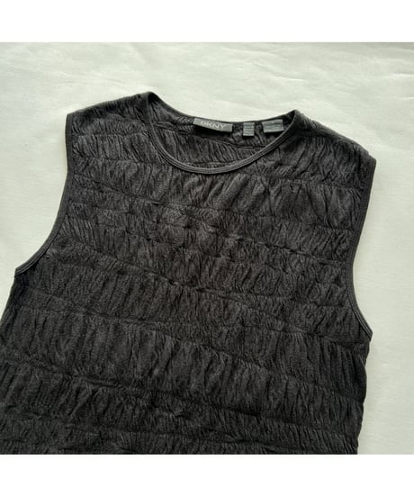 90s DKNY Shirring Tops