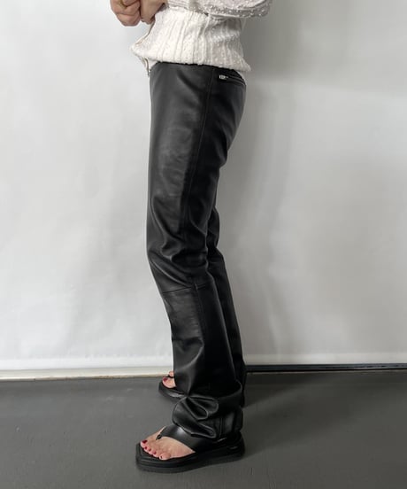 DEAD STOCK 90-00s leather pants XS