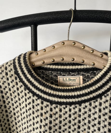 80s L.L.bean Birdseye Sweater