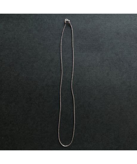 DEAD STOCK Italy 925 tiny chain necklace Rope 16