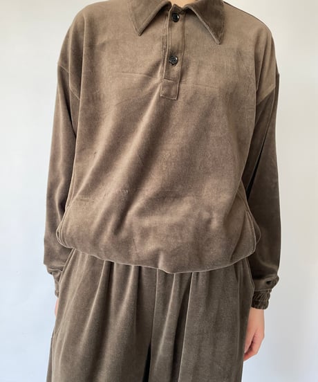 ANDER "VELOUR POLO"