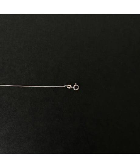 DEAD STOCK Vintage Italy 925 tiny chain necklace Rope ⑥