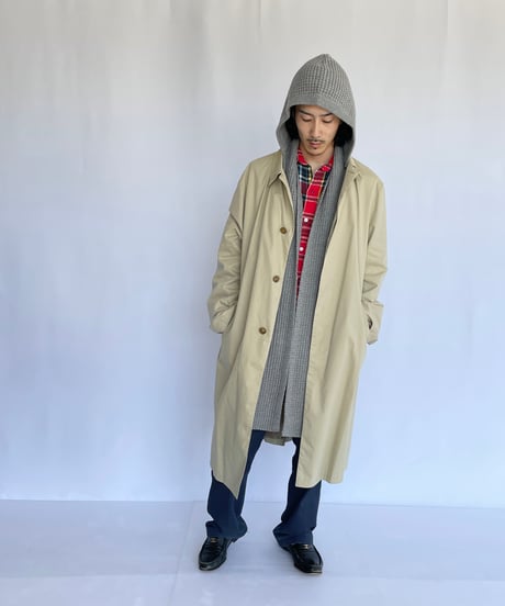 COMFORTABLE REASON ”Waffle Hood Scarf“