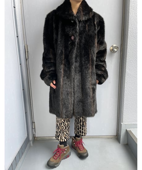 MADE IN ITALY Faux fur coat
