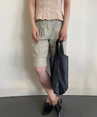 MADE IN ITALY Linen short pants