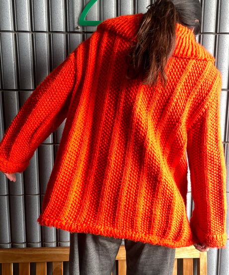 Europe vintage knit outer