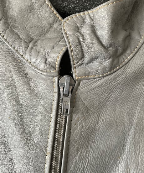80s Two-tone Leather jacket