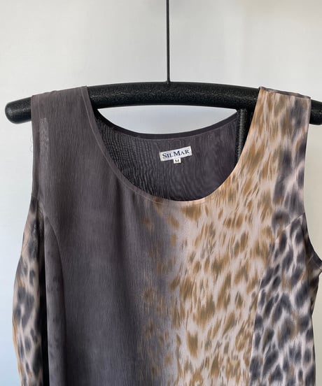 Leopard slid dress