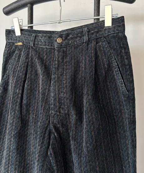 Euro Vintage two-tuck Corduroy Pants
