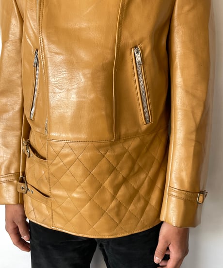 70s Camel Leather Jacket