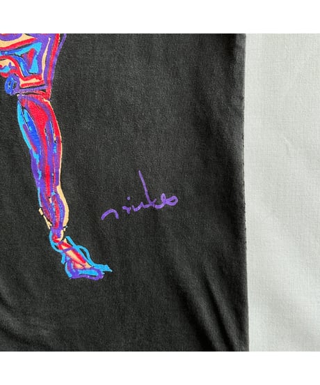 90s MILES DAVIS Art Tee "1985s Don Quixote"