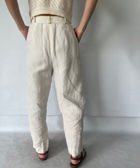 puro lino pants