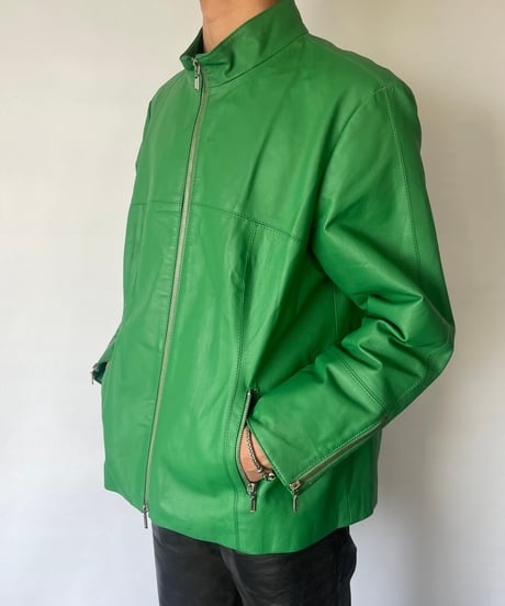 europe vintage Leather Jacket