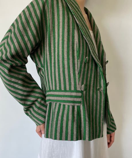 OLD VINTAGE wool double jacket