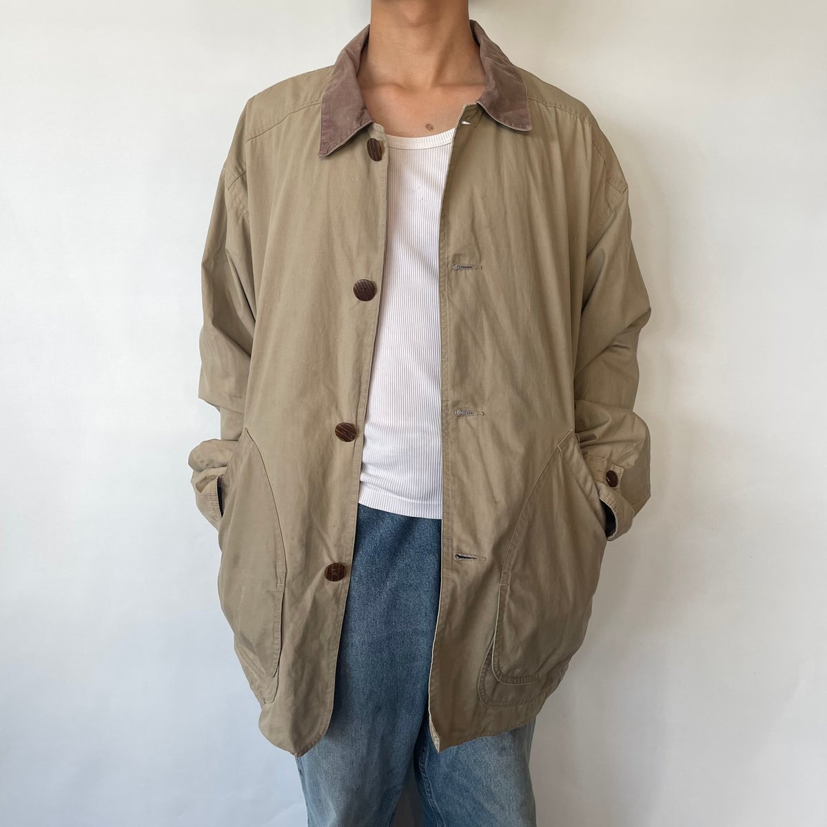 90s J.CREW hunting jacket XL | Clout