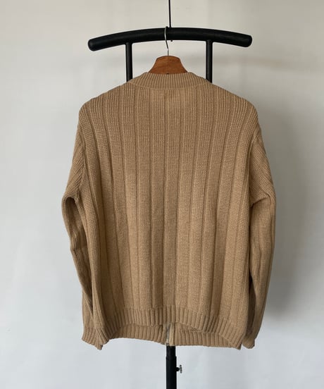 70-80s Europe zip knit