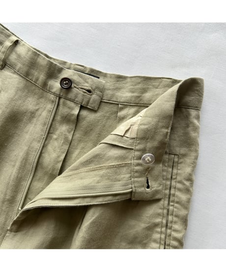 BANANA REPUBLIC LINEN Two-tuck Pants