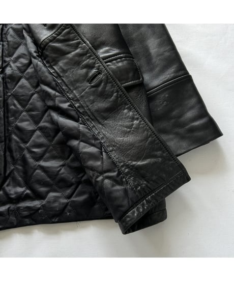 Vintage Leather Car Coat