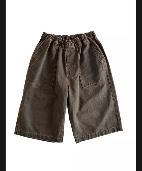 COMFORTABLE REASON "Botanical Wax Aging Shorts"
