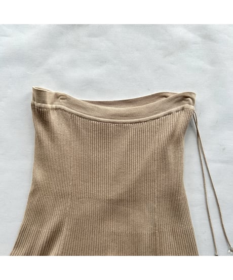 Vintage line flare skirt