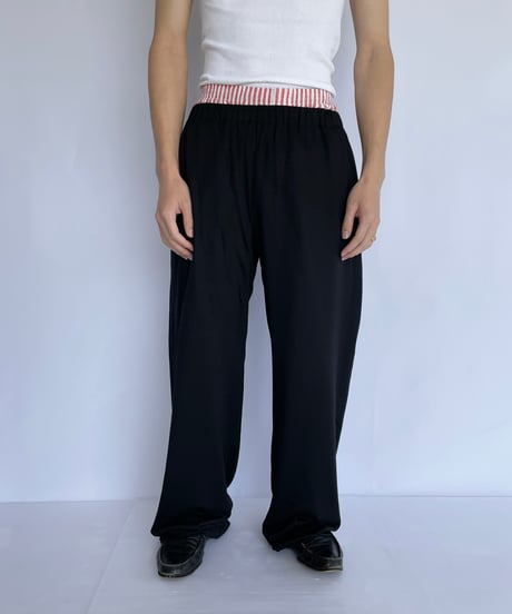 ANDER "MERINO SLEEPY PANTS" BLACK
