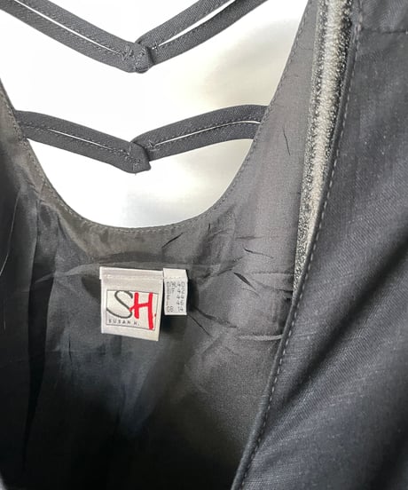 SUSAN H. back design dress 42