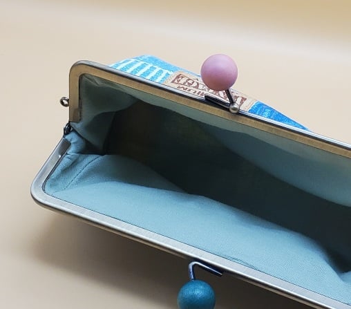 専用です！　　　がま口　ポーチ　ハンドメイド がま口財布 がま口ポーチ ハンドメイド 猫 ② - メルカリ