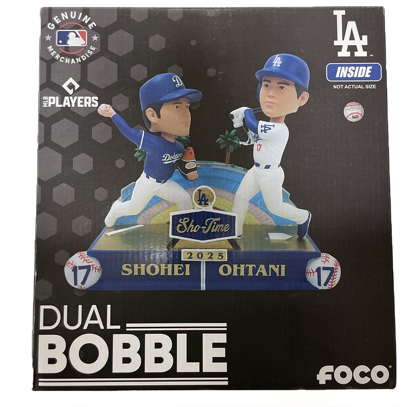 [新品] [別売り可]❗️大谷翔平ボブルヘッド 二刀流2体セット 大谷翔平二刀流デュアルボブルヘッド | 9ちゃん屋 -TOKYO MX Official