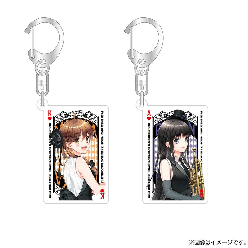 ひなビタ♪】アクリルキーホルダー（全7種／ランダム1種入り） | 9