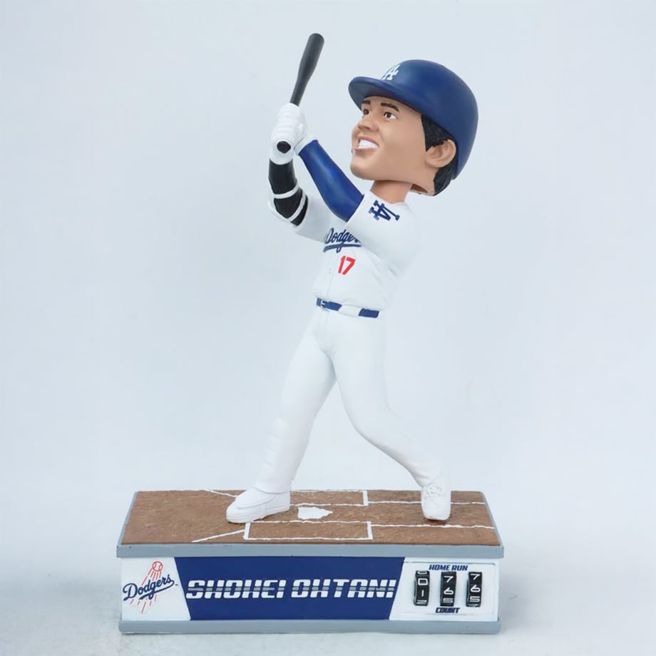 【限定 200個】大谷翔平 ボブルヘッド ホームランカウンター 大谷翔平ホームランカウンター付きボブルヘッド | 9ちゃん屋 -TOKYO MX