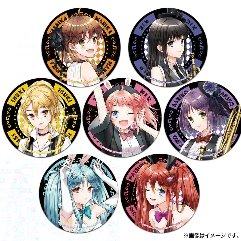 ひなビタ♪】缶バッジ（全7種／ランダム1種入り） | 9ちゃん屋 -TOKYO