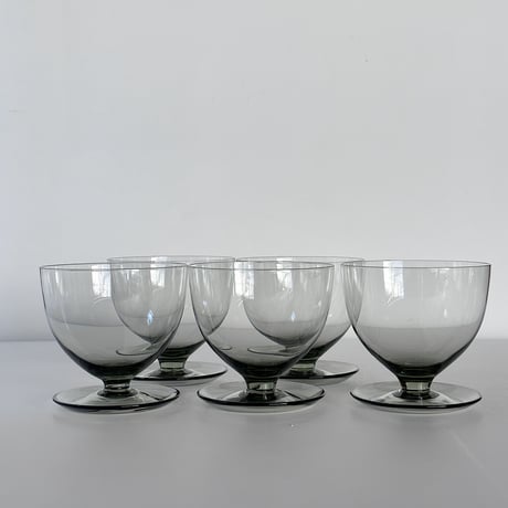 smokey-grey bowl for dessert  Australia 70s