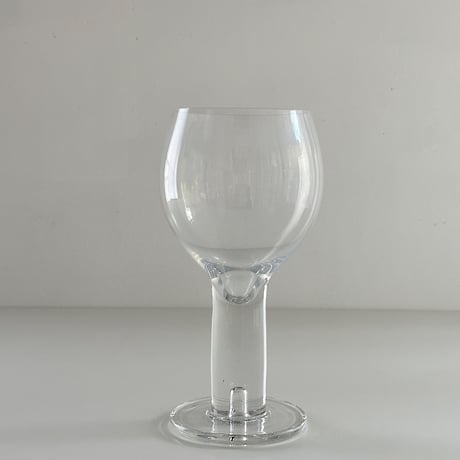 crystal ball glass <LARGE > 60s Germany
