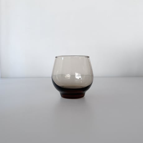 smoke-brown whiskey glass 70s