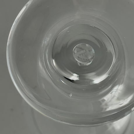 crystal ball glass 60s Germany