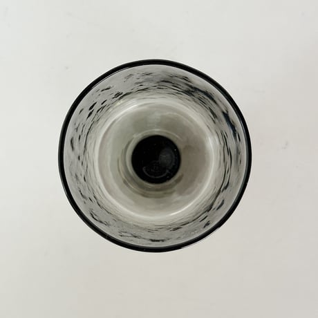 small wine glass with clear plate 60-70s Sweden