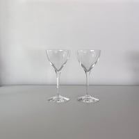 clear coctail glass