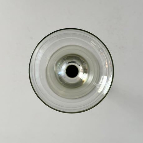 clear glass with smokey stem 80s