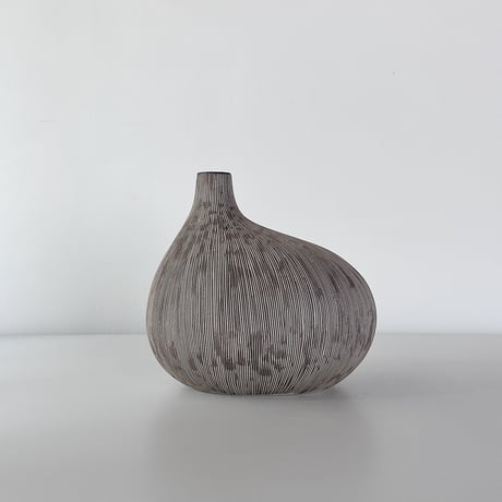vase bottle gourd studio pottery