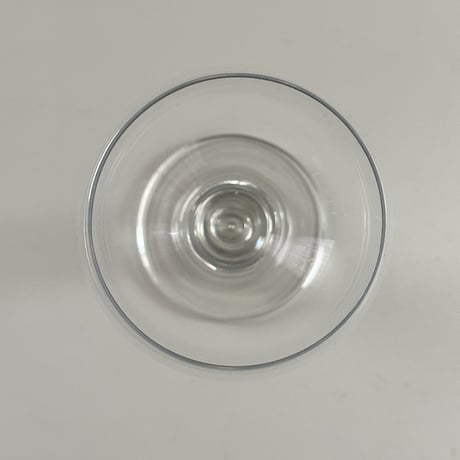 crystal ball glass <LARGE > 60s Germany