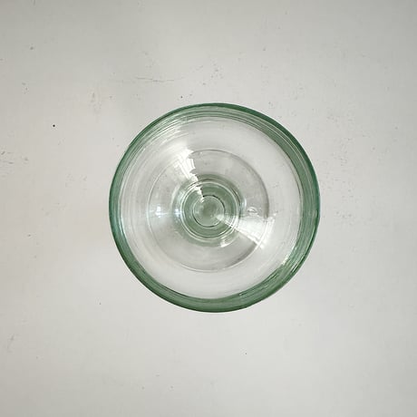 hand blown malaga goblet 70s FRANCE