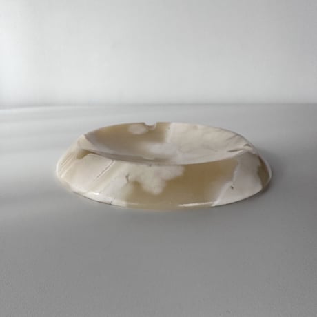"moonlight" alabaster tray 70s