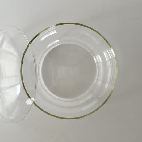 bonbonniere glass jar E.Germany 80s