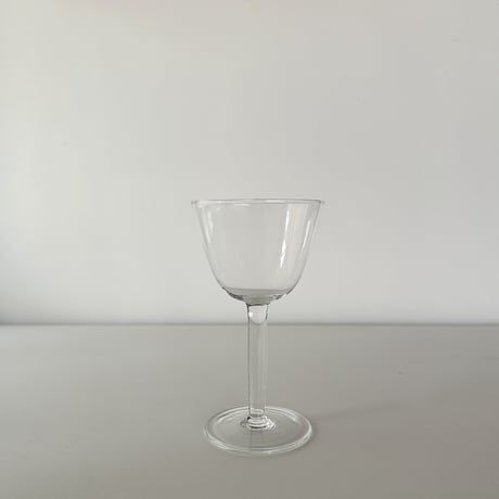 clear glass with straight stem 90s