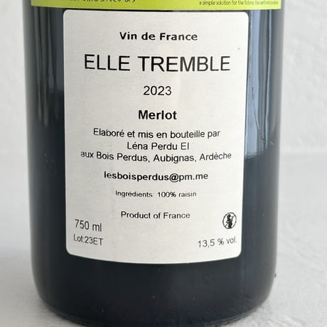 <RED> Elle Tremble 2023 / Les Bois Perdus