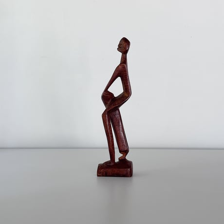 Object thinking teak 60s