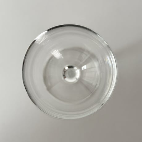 Bourgogne wine glass 80s France