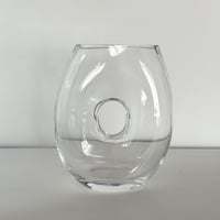 glass vase donut 70s
